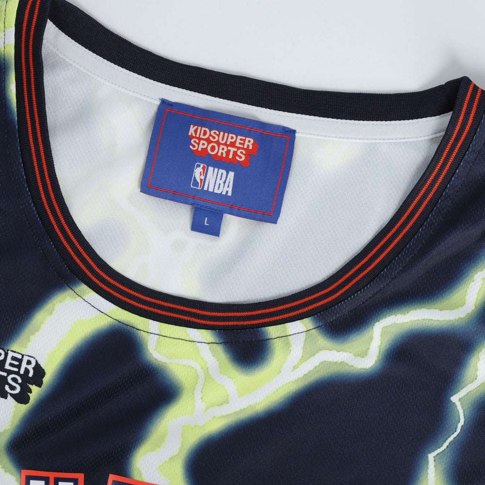 Black Oklahoma City Thunder NBA & KidSuper Studios Unisex Hometown Jersey | NBA
