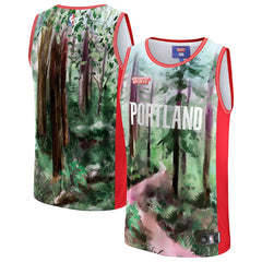 Green Portland Trail Blazers NBA & KidSuper Studios Unisex Hometown Jersey | NBA