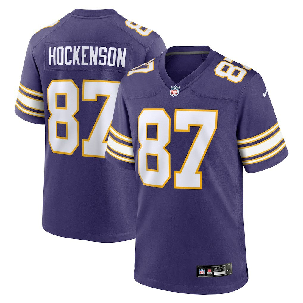 Minnesota Vikings T.J. Hockenson  Classic Player Game Jersey | NFL On sale