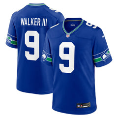 Seattle Seahawks Kenneth Walker III  Throwback Player Game Jersey | NFL Online