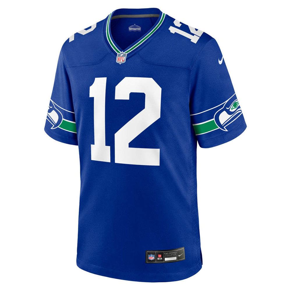 Seattle Seahawks 12s  Throwback Player Game Jersey | NFL Near me