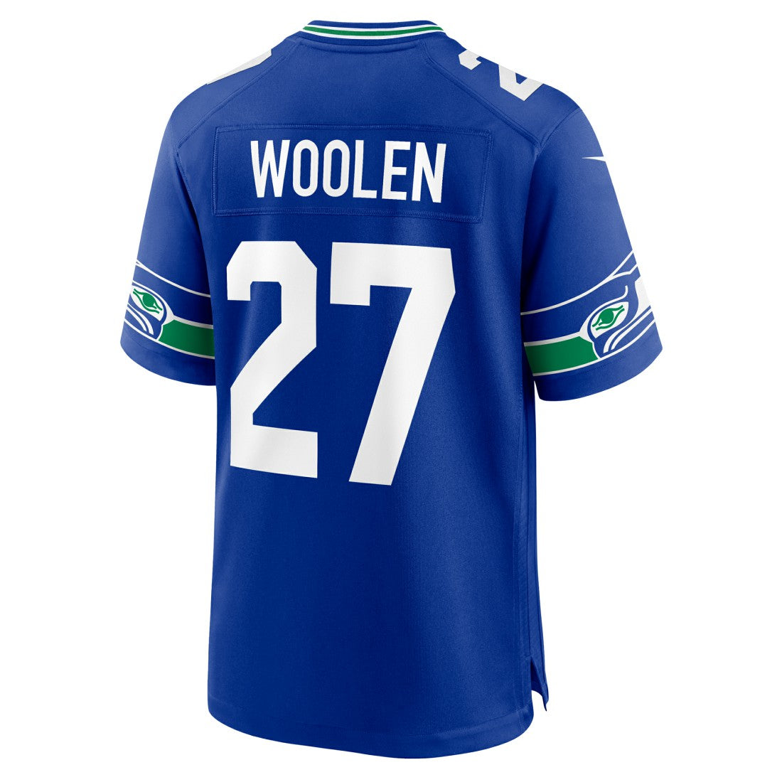 Seattle Seahawks Tariq Woolen  Throwback Player Game Jersey | NFL Sale