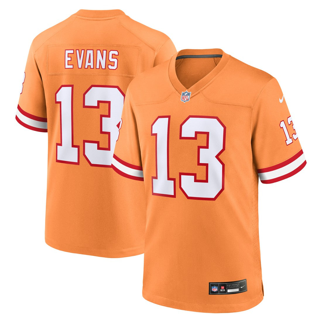 Tampa Bay Buccaneers Mike Evans  Throwback Game Jersey | NFL Online