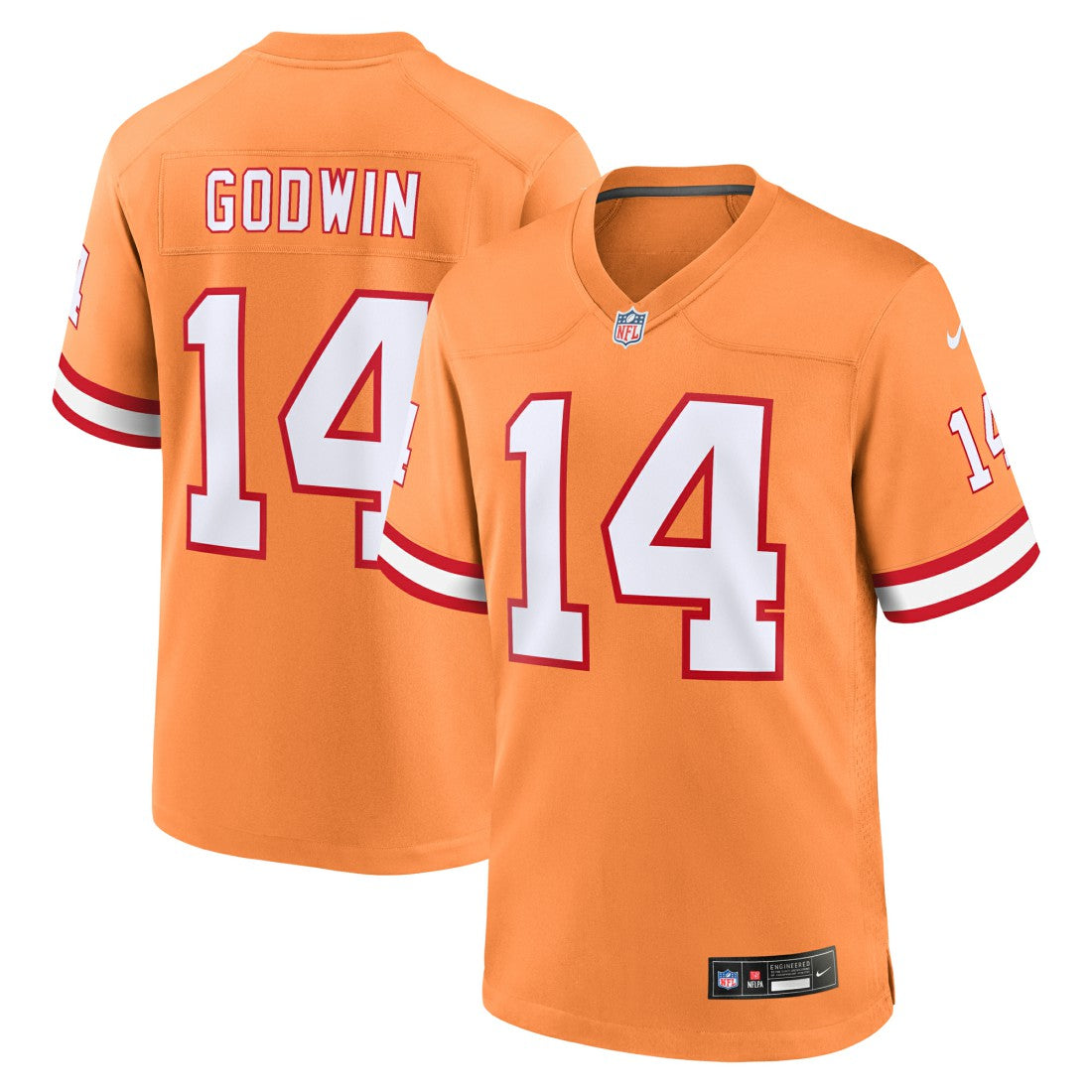 Tampa Bay Buccaneers Chris Godwin  Throwback Game Jersey | NFL Discount