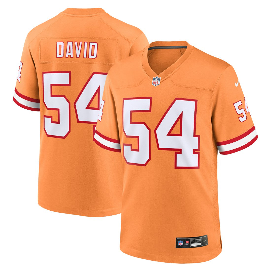 Tampa Bay Buccaneers Lavonte David  Throwback Game Jersey | NFL Near me