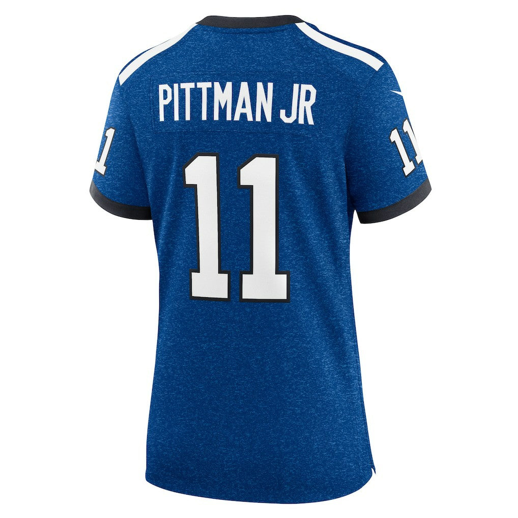 Indianapolis Colts Michael Pittman Jr.  Women's Indiana Nights Alternate Game Jersey | NFL New