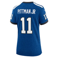 Indianapolis Colts Michael Pittman Jr.  Women's Indiana Nights Alternate Game Jersey | NFL New