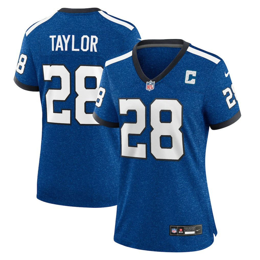 Indianapolis Colts Jonathan Taylor  Women's Indiana Nights Alternate Game Jersey | NFL New