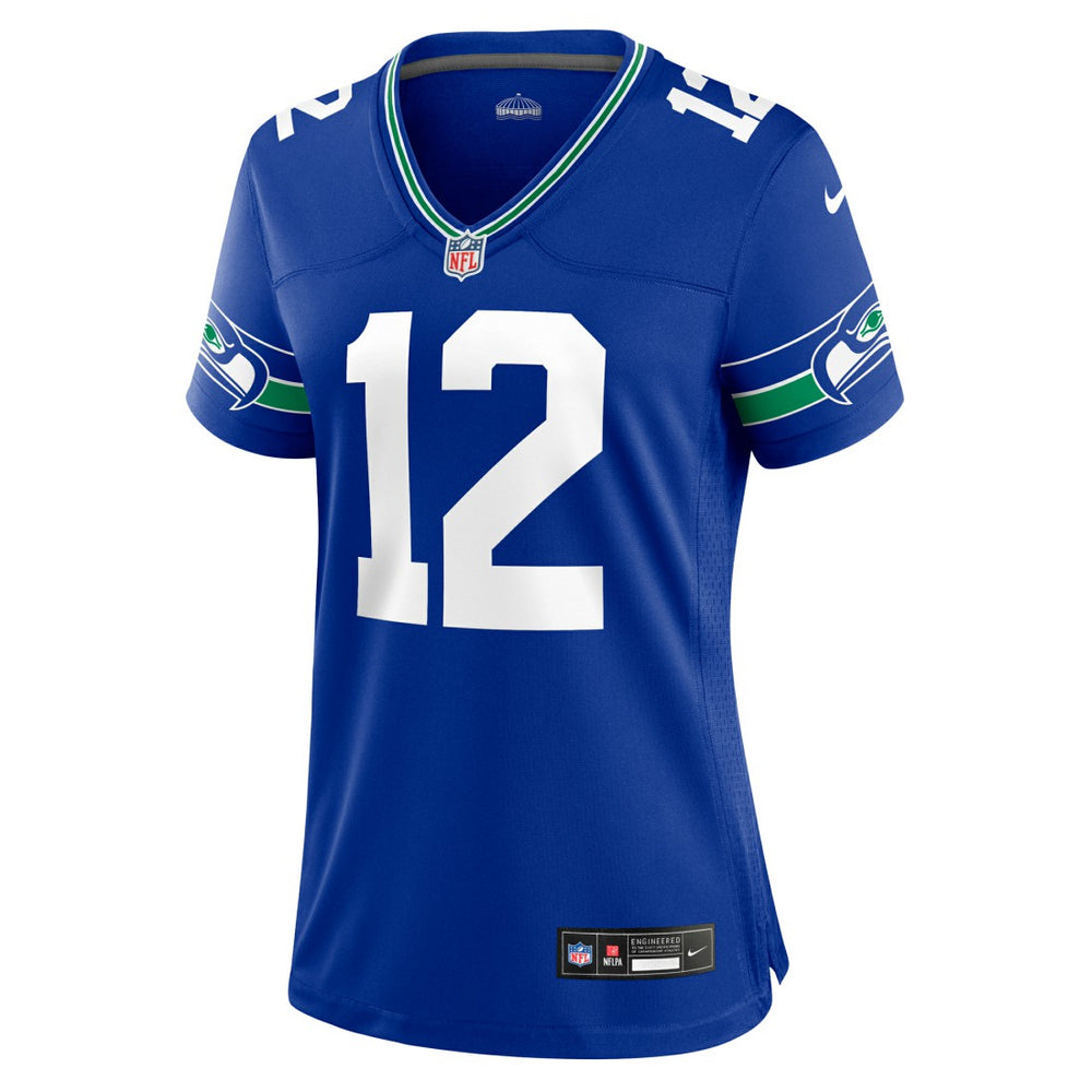 Seattle Seahawks 12s  Women's Player Jersey | NFL Online