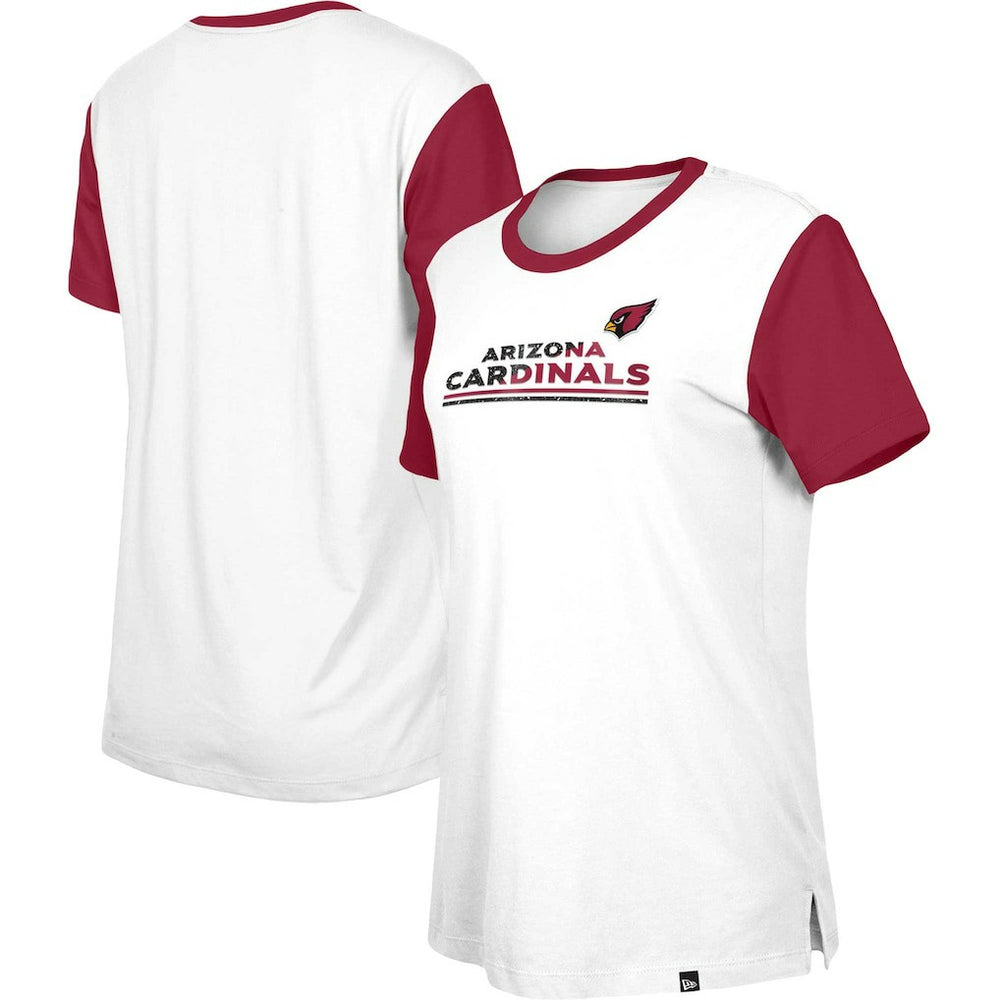Arizona Cardinals Women's Third Down Colorblock T-Shirt | NFL Hot