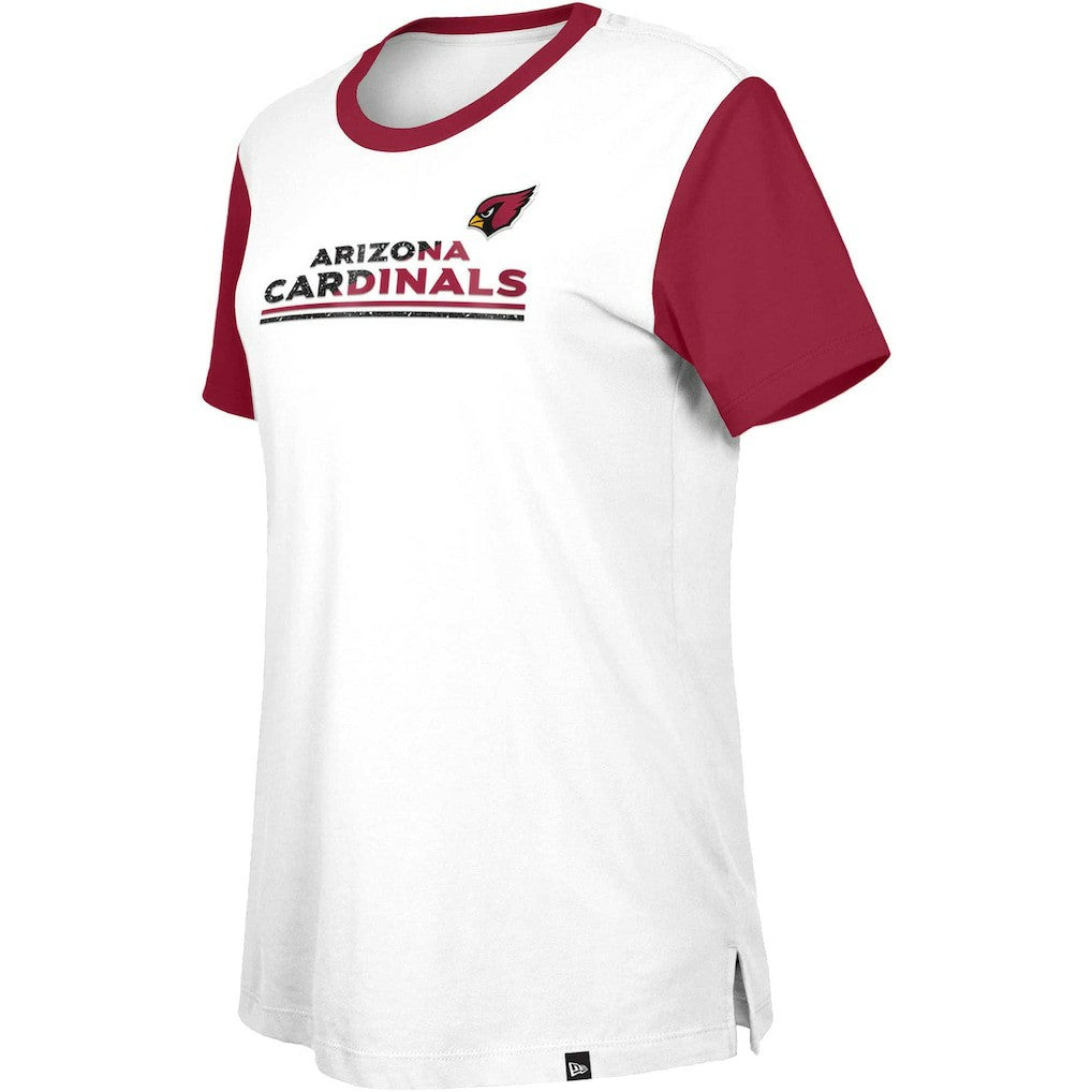 Arizona Cardinals Women's Third Down Colorblock T-Shirt | NFL Hot
