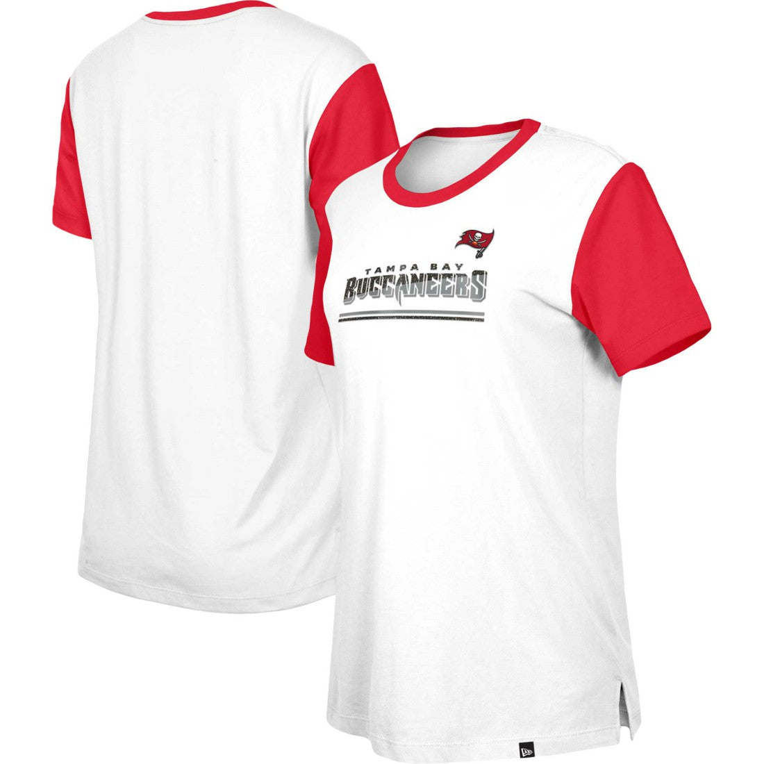 Tampa Bay Buccaneers Women's Third Down Colorblock T-Shirt | NFL Outlet