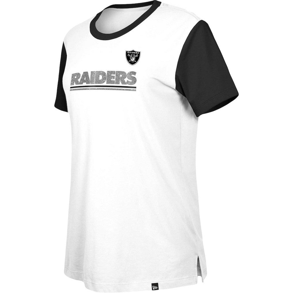 Las Vegas Raiders Women's Third Down Colorblock T-Shirt | NFL US