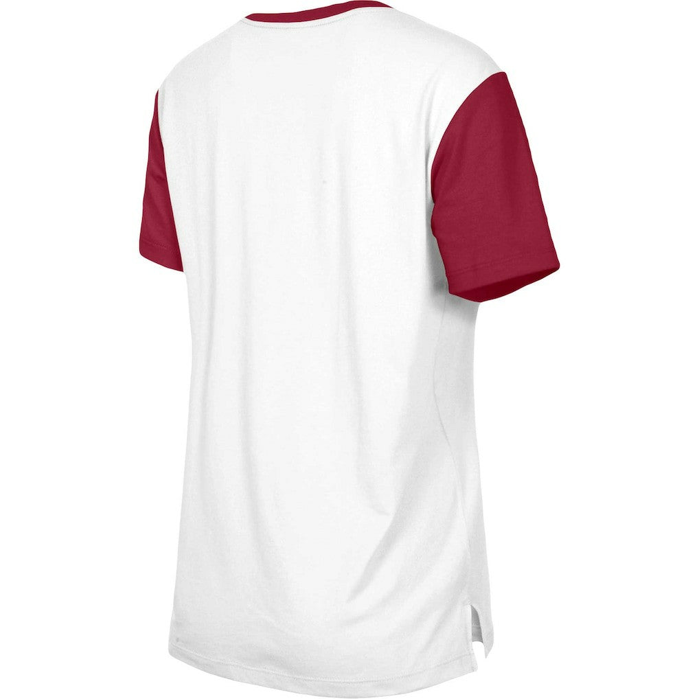 Washington Commanders Women's Third Down Colorblock T-Shirt | NFL Discount