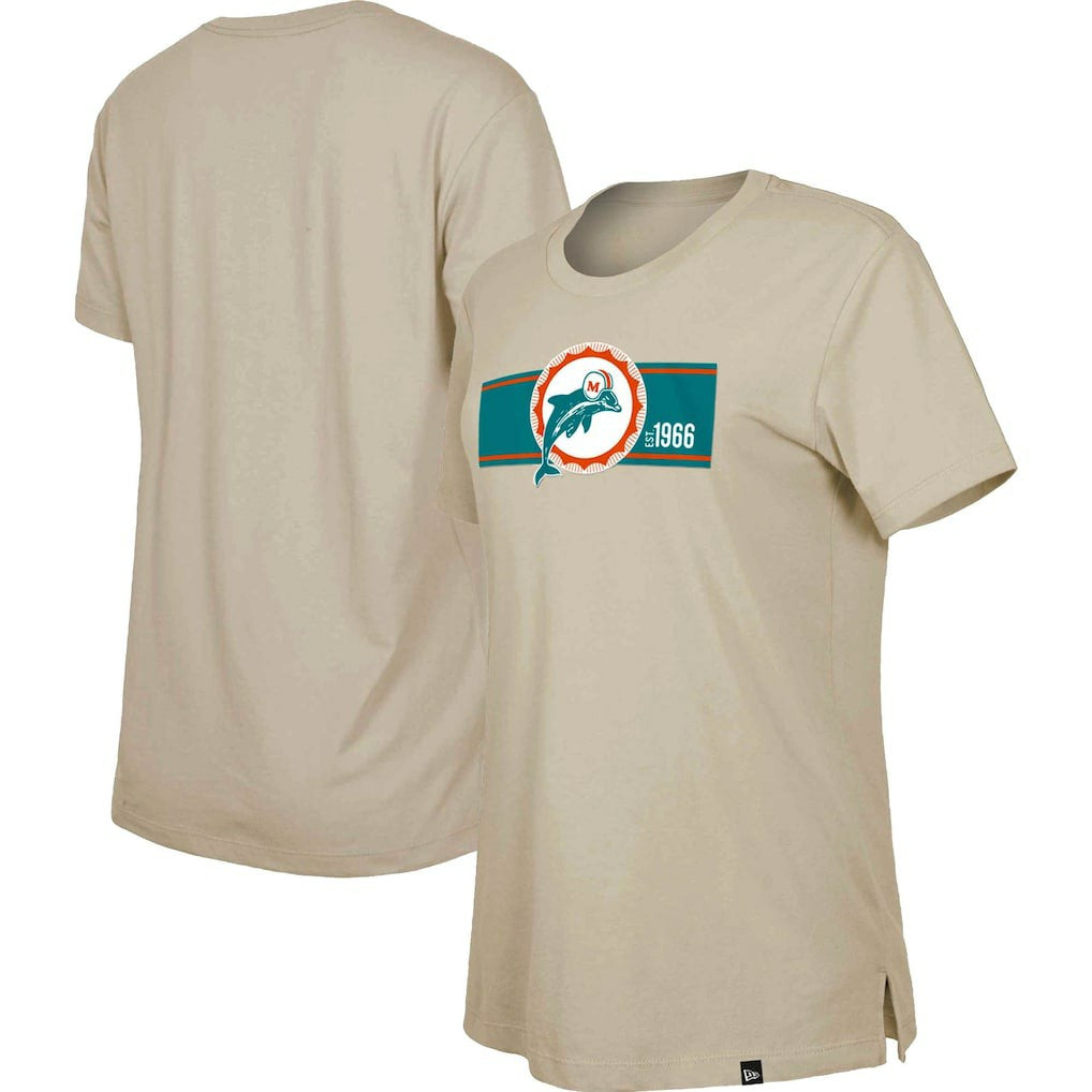 Miami Dolphins Women's Third Down Historic T-Shirt | NFL On sale