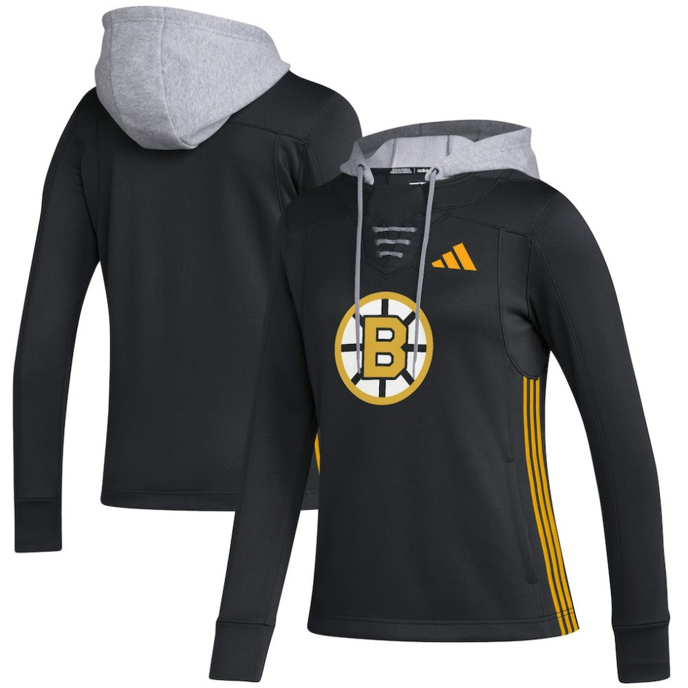 Boston Bruins adidas Women's Refresh Skate Lace AEROREADY Pullover Hoodie -  NHL Hoodies