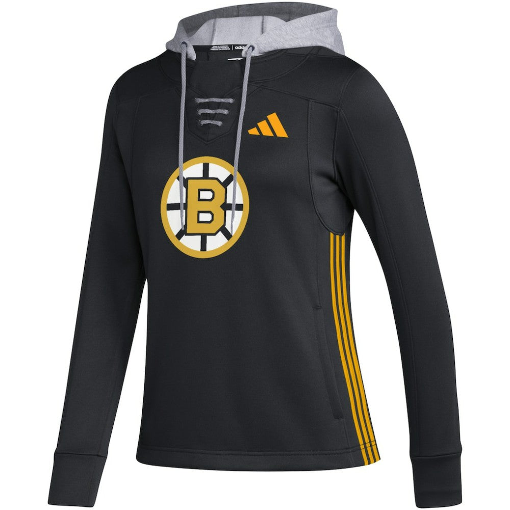 Boston Bruins adidas Women's Refresh Skate Lace AEROREADY Pullover Hoodie -  NHL Hoodies