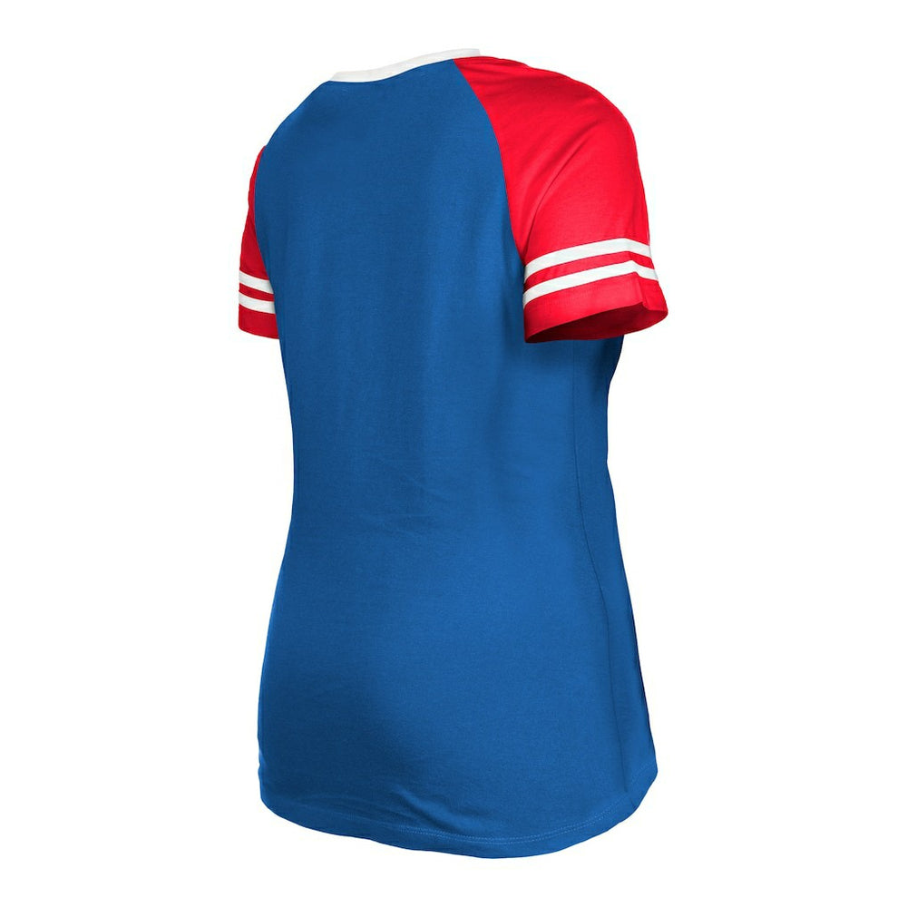 Buffalo Bills Women's Raglan Lace-Up T-Shirt | NFL Hot