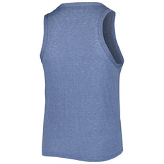 Detroit Tigers Soft as a Grape Women's Plus Size High Neck Tri-Blend Tank Top - MLB Tanks