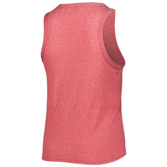 Los Angeles Angels Soft as a Grape Women's Plus Size High Neck Tri-Blend Tank Top - MLB Tanks