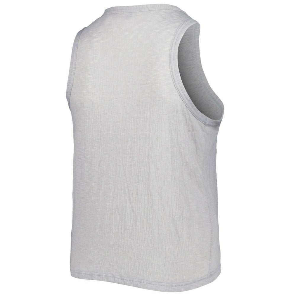 San Diego Padres Soft as a Grape Women's Plus Size High Neck Tri-Blend Tank Top - MLB Tanks