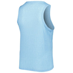 Texas Rangers Soft as a Grape Women's Plus Size High Neck Tri-Blend Tank Top - MLB Tanks