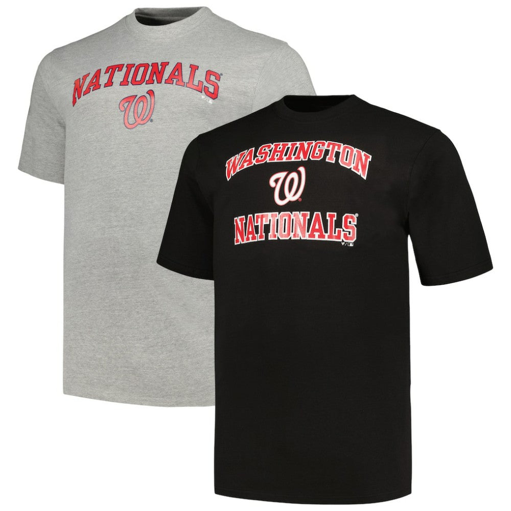 Washington Nationals Profile Big & Tall T-Shirt Combo Pack - MLB T-shirts