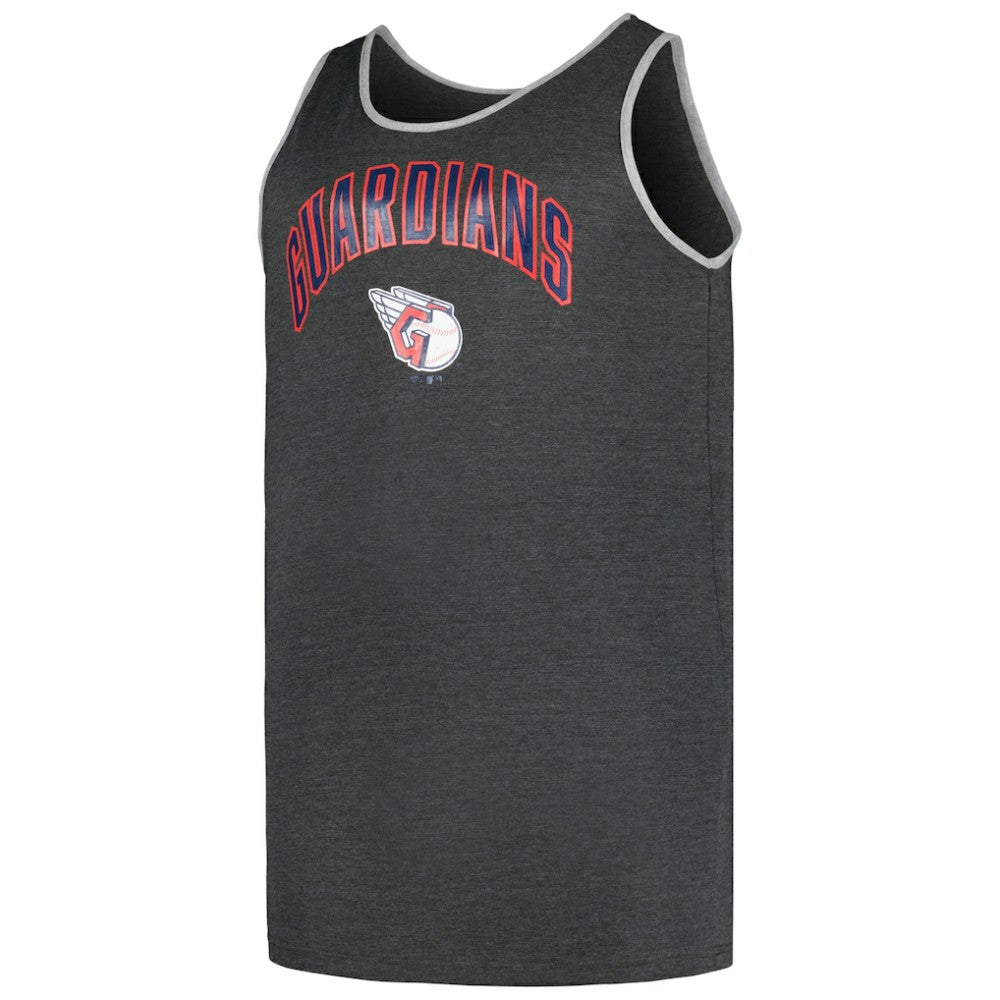Cleveland Guardians Profile Big & Tall Arch Over Logo Tank Top - MLB Tanks