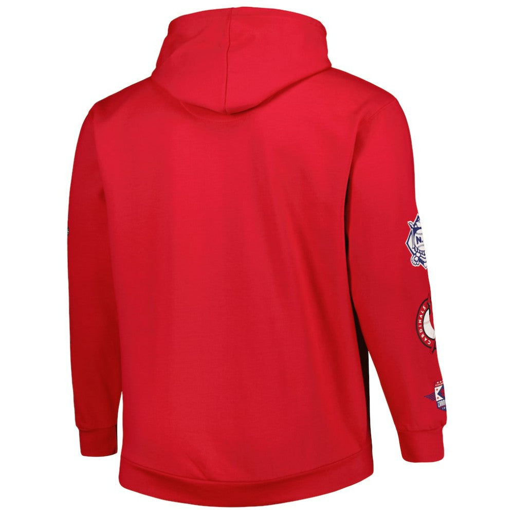St. Louis Cardinals Big & Tall Fleece Pullover Hoodie - MLB Hoodies
