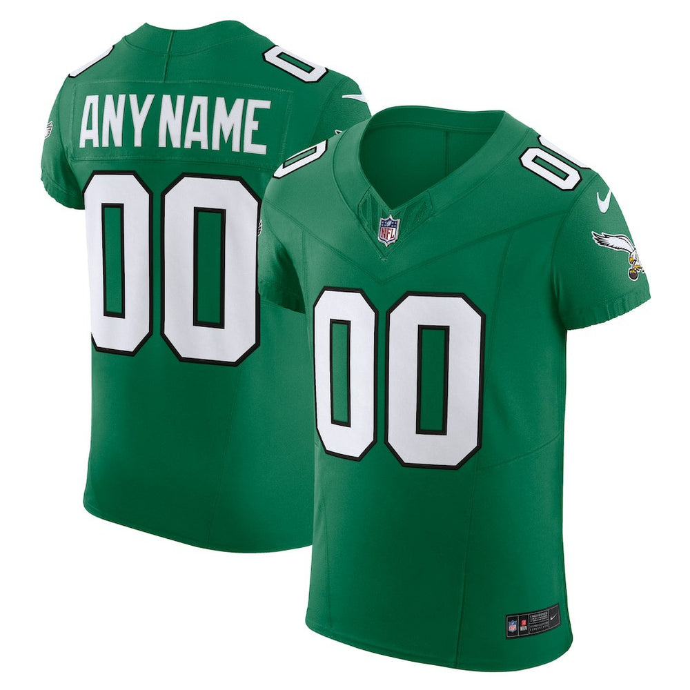 Philadelphia Eagles 2nd Alternate Vapor F.U.S.E. Elite Custom Jersey | NFL Hot
