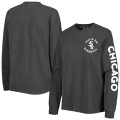 Chicago White Sox Soft as a Grape Women's Team Pigment Dye Long Sleeve T-Shirt - MLB T-shirts