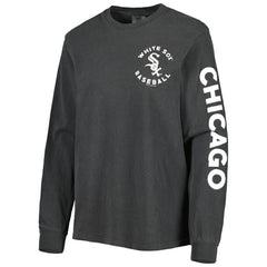 Chicago White Sox Soft as a Grape Women's Team Pigment Dye Long Sleeve T-Shirt - MLB T-shirts