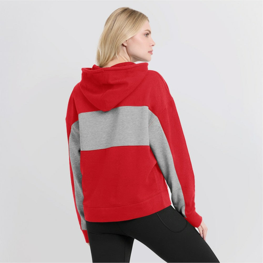 St. Louis Cardinals Fanatics Women's Filled Stat Sheet Pullover Hoodie - MLB Hoodies