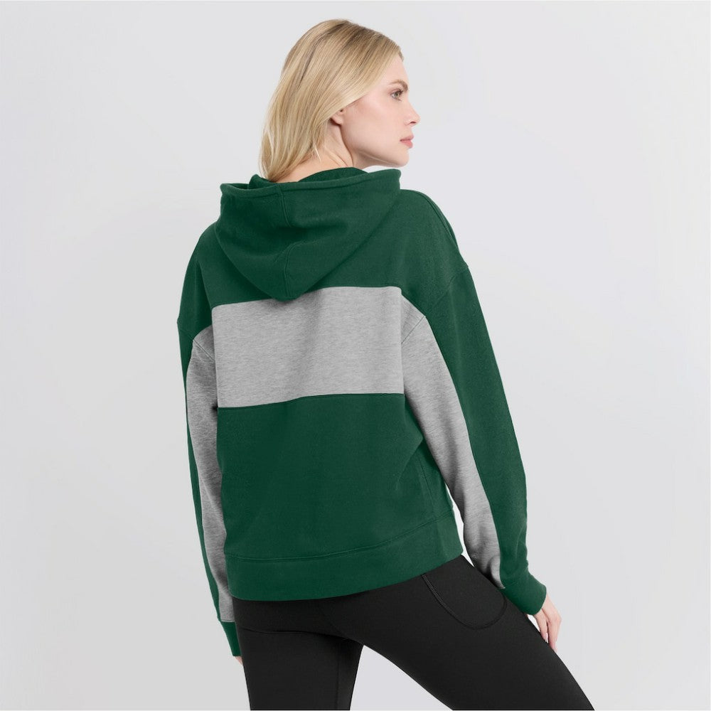 Athletics Fanatics Women's Filled Stat Sheet Pullover Hoodie - MLB Hoodies