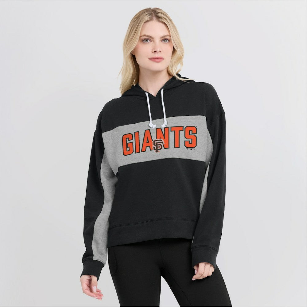 San Francisco Giants Fanatics Women's Filled Stat Sheet Pullover Hoodie - MLB Hoodies
