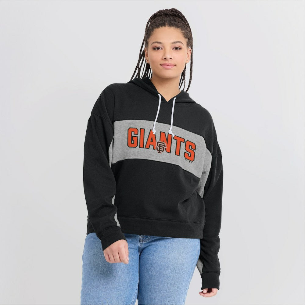 San Francisco Giants Fanatics Women's Filled Stat Sheet Pullover Hoodie - MLB Hoodies