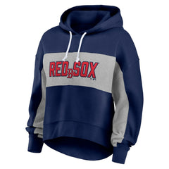 Boston Red Sox Fanatics Women's Filled Stat Sheet Pullover Hoodie - MLB Hoodies