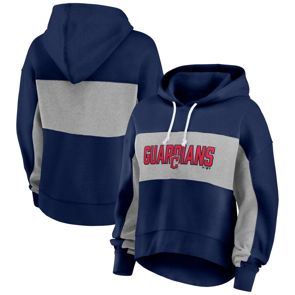 Cleveland Guardians Fanatics Women's Filled Stat Sheet Pullover Hoodie - MLB Hoodies