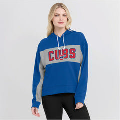 Chicago Cubs Fanatics Women's Filled Stat Sheet Pullover Hoodie - MLB Hoodies