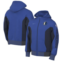 Blue Dallas Mavericks 2023/24 Authentic Showtime Full-Zip Hoodie sale | NBA