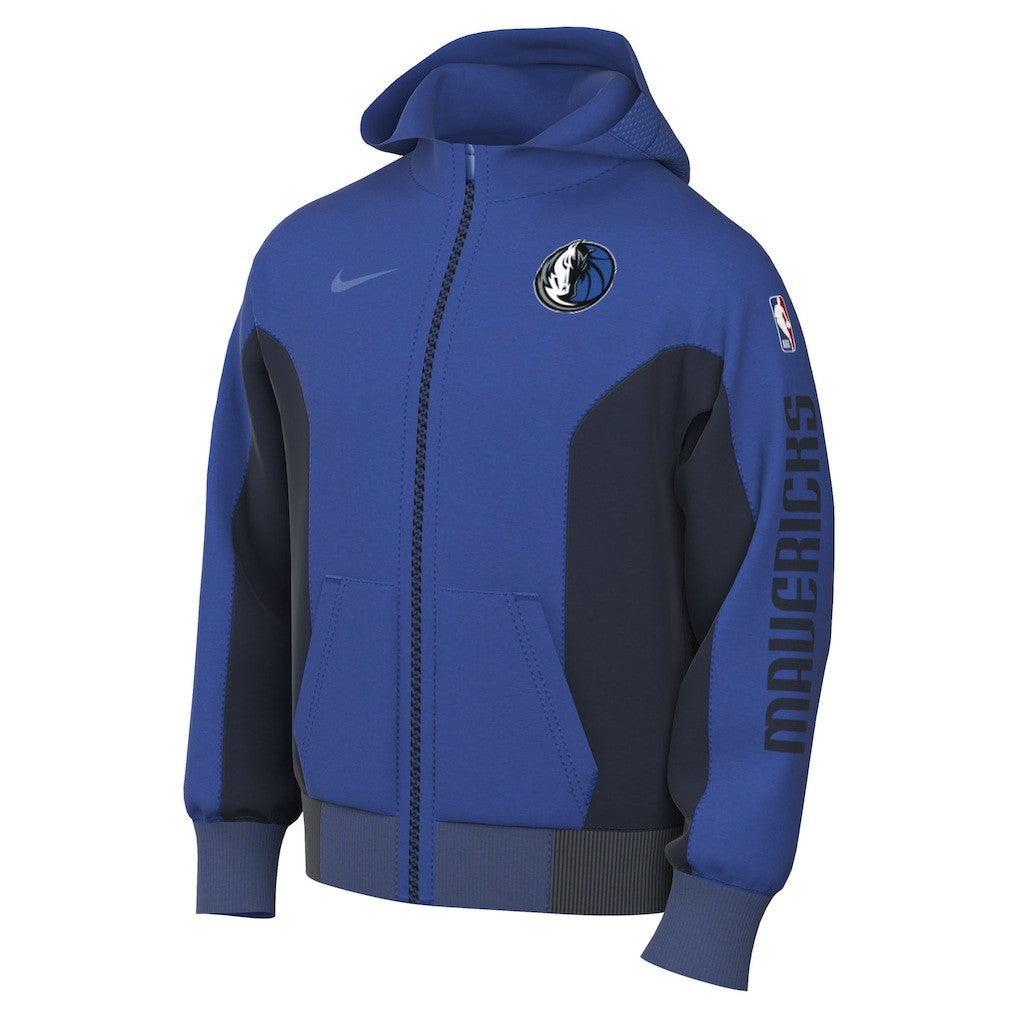 Blue Dallas Mavericks 2023/24 Authentic Showtime Full-Zip Hoodie sale | NBA