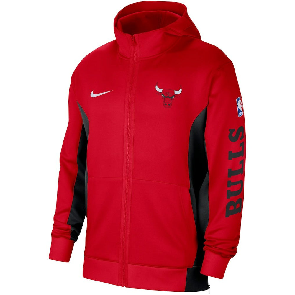 Red Chicago Bulls 2023/24 Authentic Showtime Full-Zip Hoodie | NBA