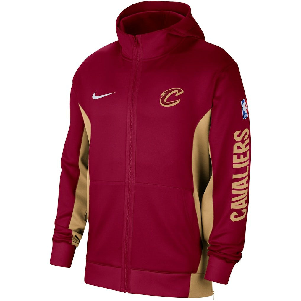 Wine Cleveland Cavaliers 2023/24 Authentic Showtime Full-Zip Hoodie sale | NBA