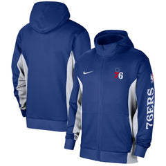 Royal Philadelphia 76ers 2023/24 Authentic Showtime Full-Zip Hoodie | NBA
