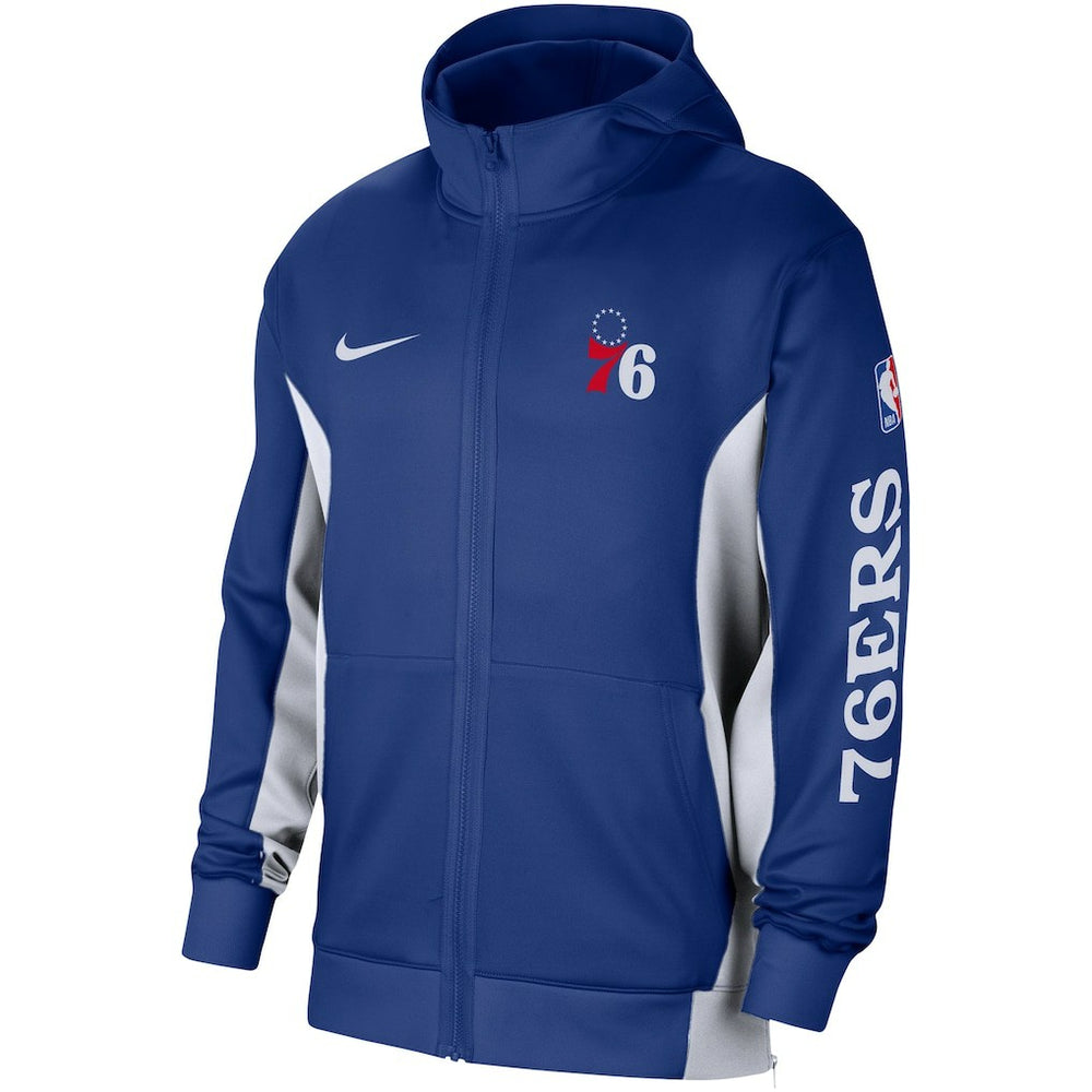 Royal Philadelphia 76ers 2023/24 Authentic Showtime Full-Zip Hoodie | NBA