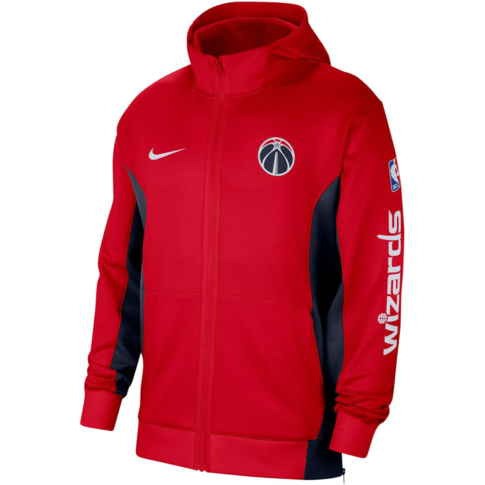Red Washington Wizards 2023/24 Authentic Showtime Full-Zip Hoodie | NBA