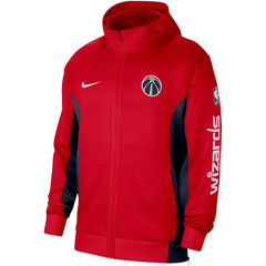 Red Washington Wizards 2023/24 Authentic Showtime Full-Zip Hoodie | NBA