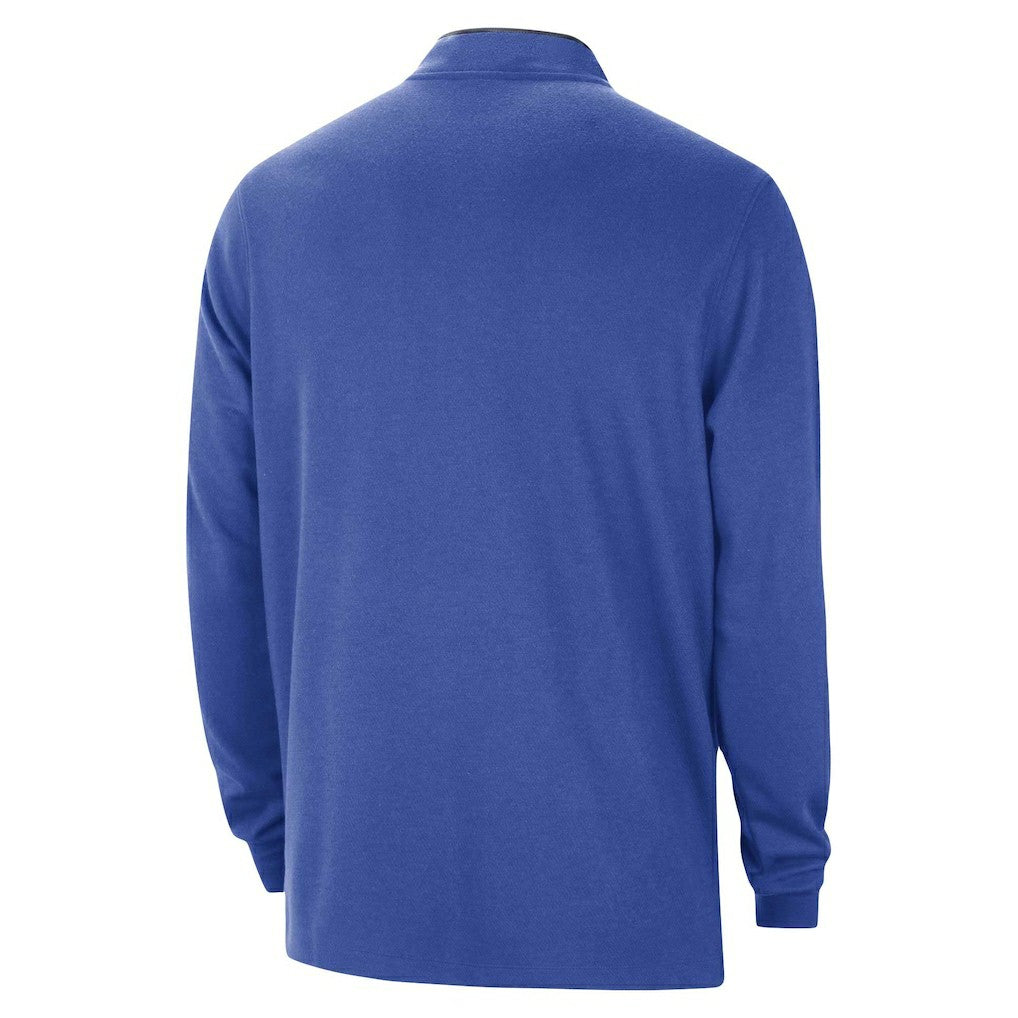 Blue Dallas Mavericks Authentic Performance Half-Zip Jacket sale | NBA