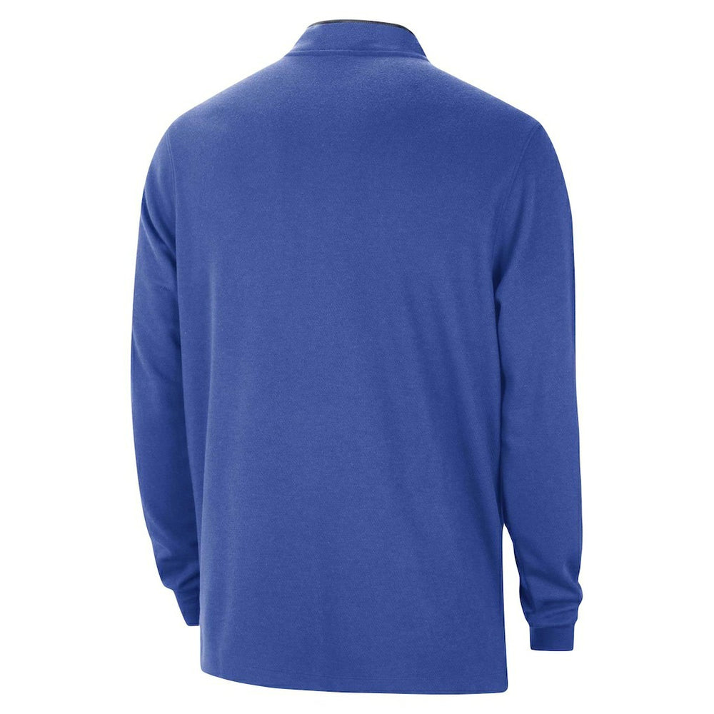 Blue Dallas Mavericks Authentic Performance Half-Zip Jacket sale | NBA