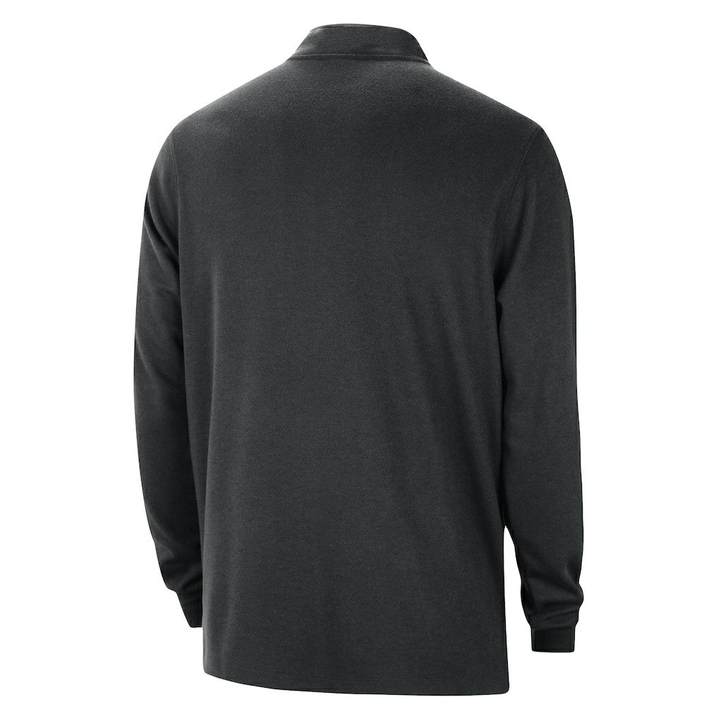 Black Chicago Bulls Authentic Performance Half-Zip Jacket | NBA